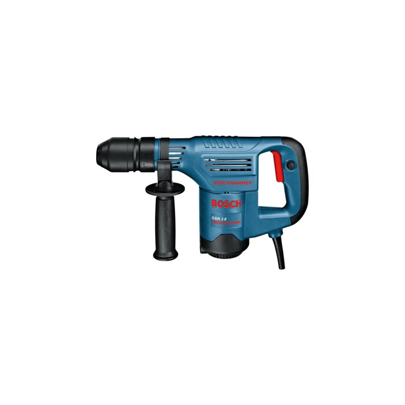 Bosch Schlaghammer GSH 3 E Professional(blau, 650 Watt, Koffer)