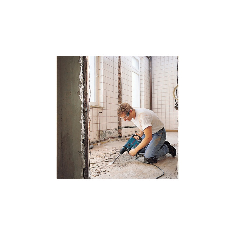 Bosch Schlaghammer GSH 3 E Professional(blau, 650 Watt, Koffer)