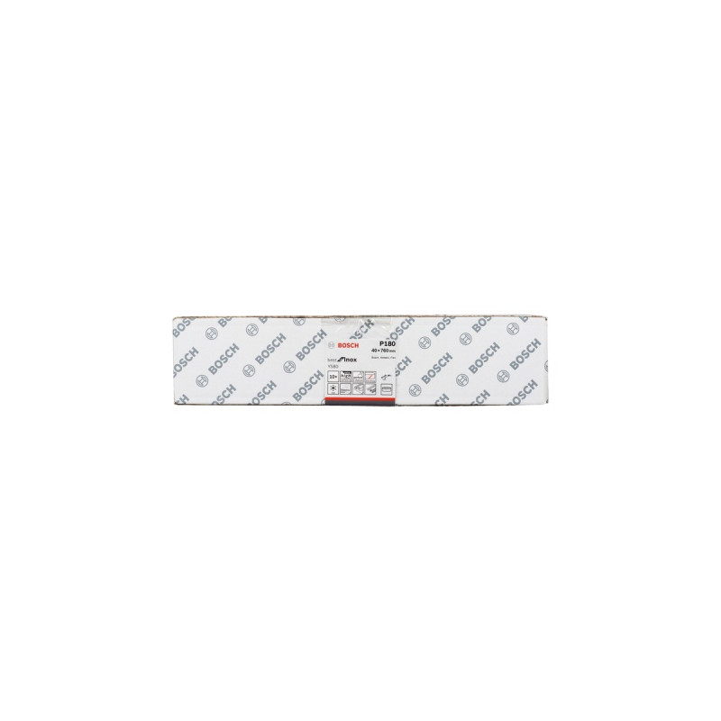 Bosch Schleifband Y580 Best for Inox, 40x760mm, K180(10 Stück, für Rohrbandschleifer)