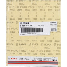 Bosch Schleifblatt C355 Best for Coatings and Composites, K1200(230 x 280mm, zum Handschleifen)