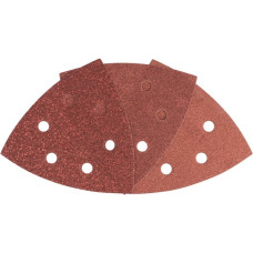 Bosch Schleifblatt-Set Delta, 105mm, 25-teilig(P60 / 120 / 180)