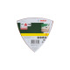Bosch Schleifblatt-Set Delta, 105mm, 25-teilig(P60 / 120 / 180)