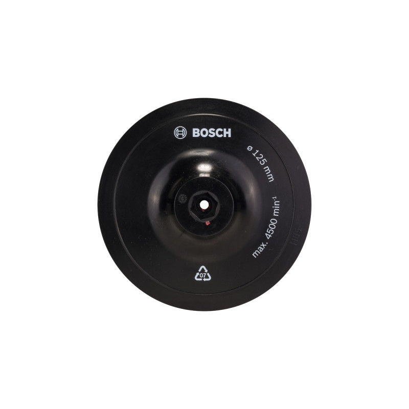 Bosch Schleifteller, Ø 125mm(schwarz, für Bohrmaschinen)