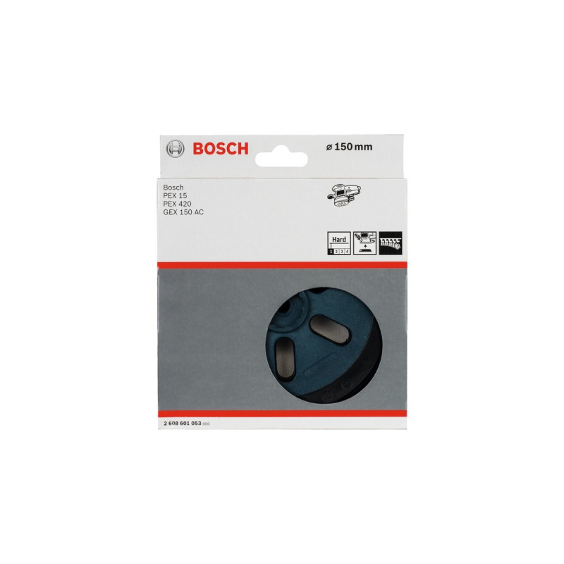 Bosch Schleifteller hart, Ø 150mm(schwarz)