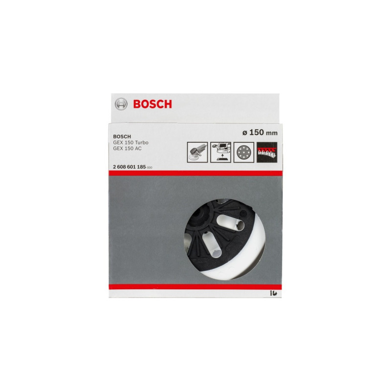 Bosch Schleifteller weich, Ø 150mm(schwarz)