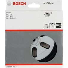 Bosch Schleifteller weich, Ø 150mm(schwarz)