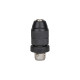 Bosch Schnellspannbohrfutter 1,5-13mm, mit Adapter(schwarz, für Bohrhammer GBH 2-26 DFR u.a.)