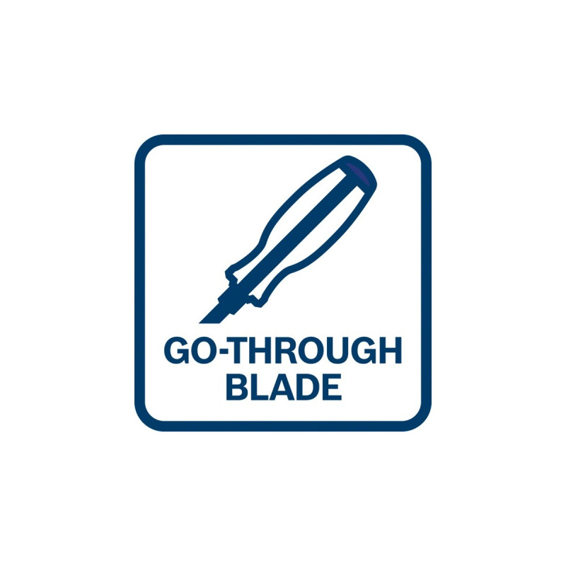 Bosch Schraubendreher SL 6,5 x 125 Professional(blau/schwarz, mit Schlagkappe)