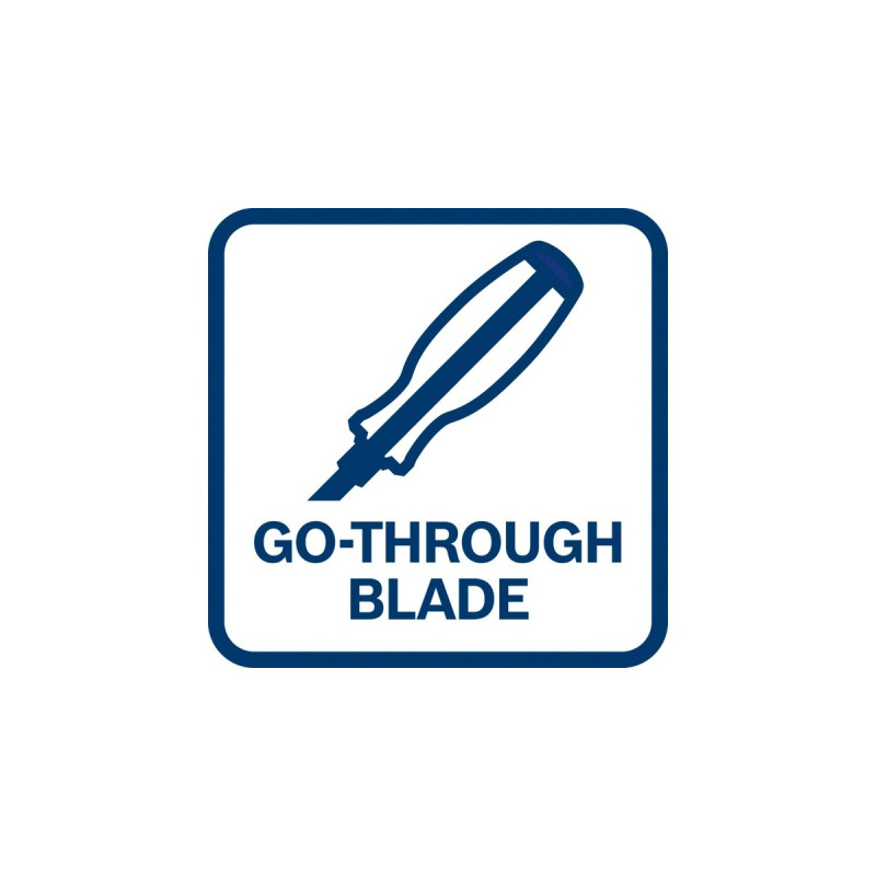 Bosch Schraubendreher-Set PH/SL Professional, 6-teilig(blau/schwarz, 5x mit Schlagkappe)