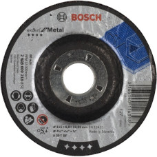 Bosch Schruppscheibe Expert for Metal, Ø 115mm, Schleifscheibe(Bohrung 22,23mm, A 30 T BF, gekröpft)