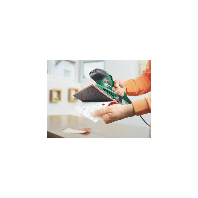 Bosch Schwingschleifer PSS 300 AE(grün, Koffer, 250 Watt)