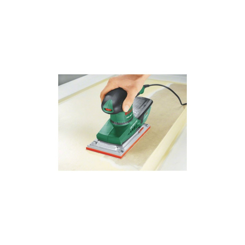 Bosch Schwingschleifer PSS 300 AE(grün, Koffer, 250 Watt)