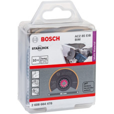 Bosch Segmentsägeblatt ACZ 85 EIB Multi Material, Ø 85mm(10 Stück, BIM-TiN)