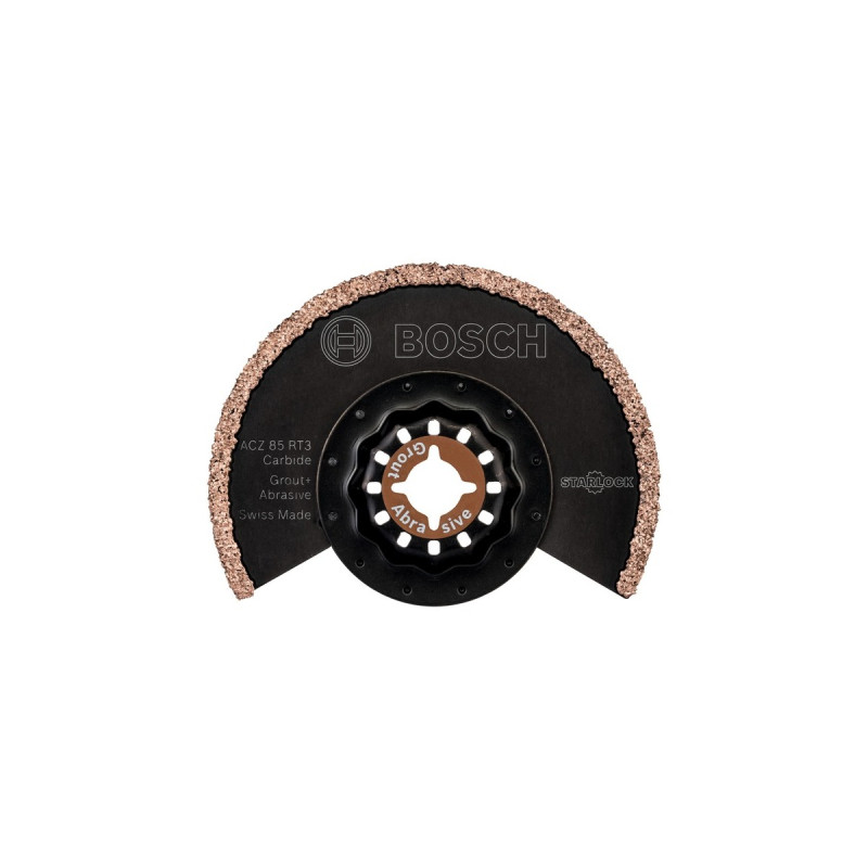 Bosch Segmentsägeblatt ACZ 85 RT3 Grout + Abrasive, Ø 85mm(Carbide-RIFF)