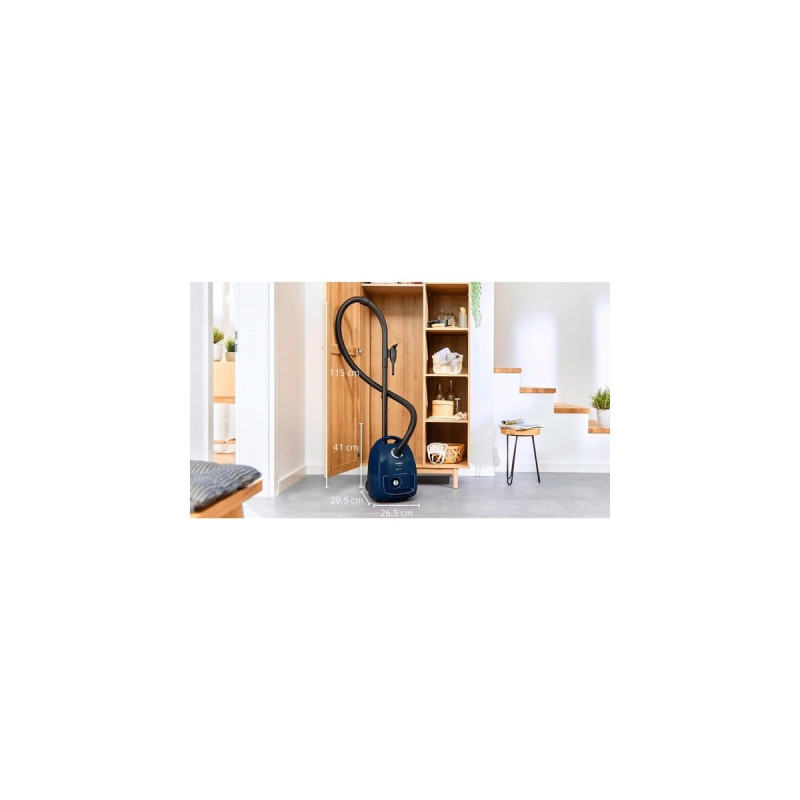 Bosch Serie | 4 BGD38BU2, Bodenstaubsauger(dunkelblau)