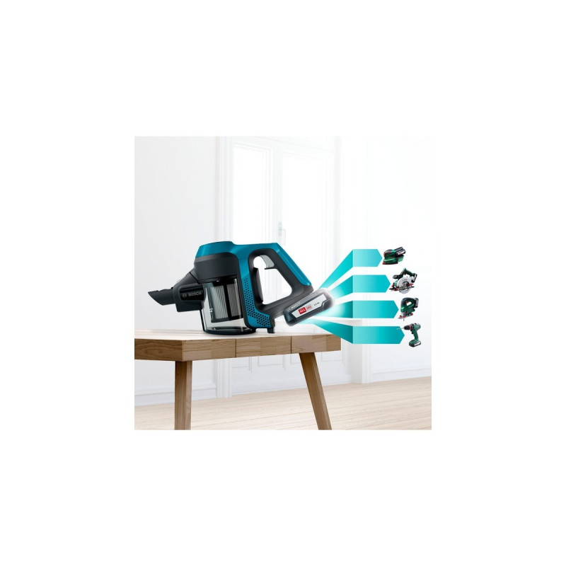 Bosch Serie | 6 BKS6111P, Stielstaubsauger(petrol, mit Akku und Ladegerät)