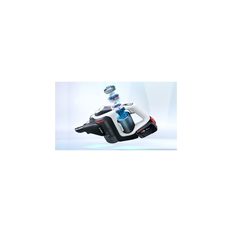 Bosch Serie | 8 Akkustaubsauger Unlimited Gen2 BSS825ALL, Stielstaubsauger(schwarz/weiß, POWER FOR ALL ALLIANCE)