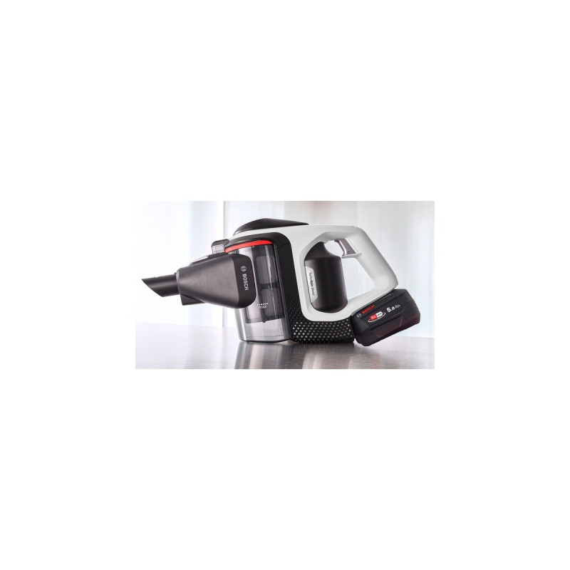 Bosch Serie | 8 Akkustaubsauger Unlimited Gen2 BSS825FRSH, Stielstaubsauger(schwarz/weiß, POWER FOR ALL ALLIANCE)