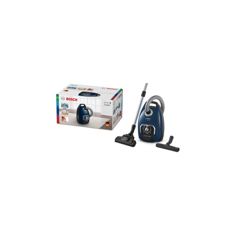 Bosch Serie | 8 BGB75X494, Bodenstaubsauger(blau/schwarz)