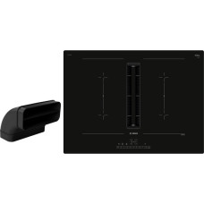 Bosch Set PVQ711GA7 (PVQ711F15E + HEZ9VDSB2), Autarkes Kochfeld(schwarz, 70 cm, mit integriertem Dunstabzug)