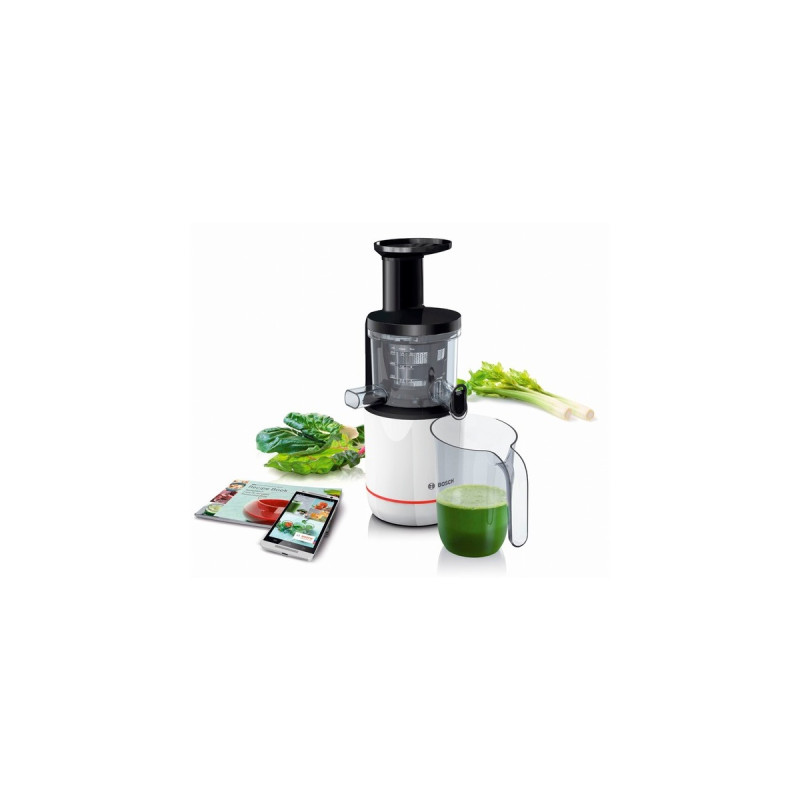 Bosch Slow Juicer VitaExtract MESM500W, Entsafter(weiß/schwarz)