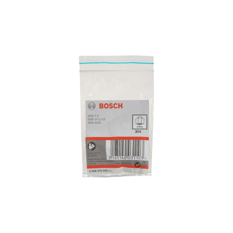 Bosch Spannzange 3mm(mit Spannmutter)