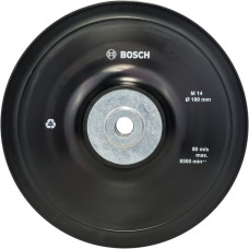 Bosch Stützteller für Fiberschleifscheiben 180mm, M14, Schleifteller