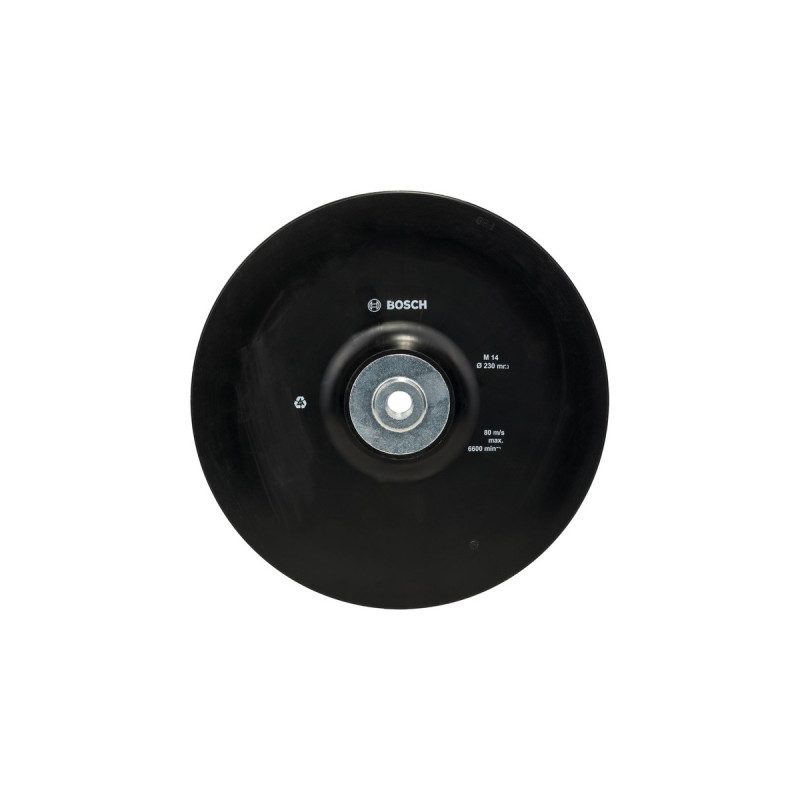 Bosch Stützteller für Fiberschleifscheiben 230mm, M14, Schleifteller