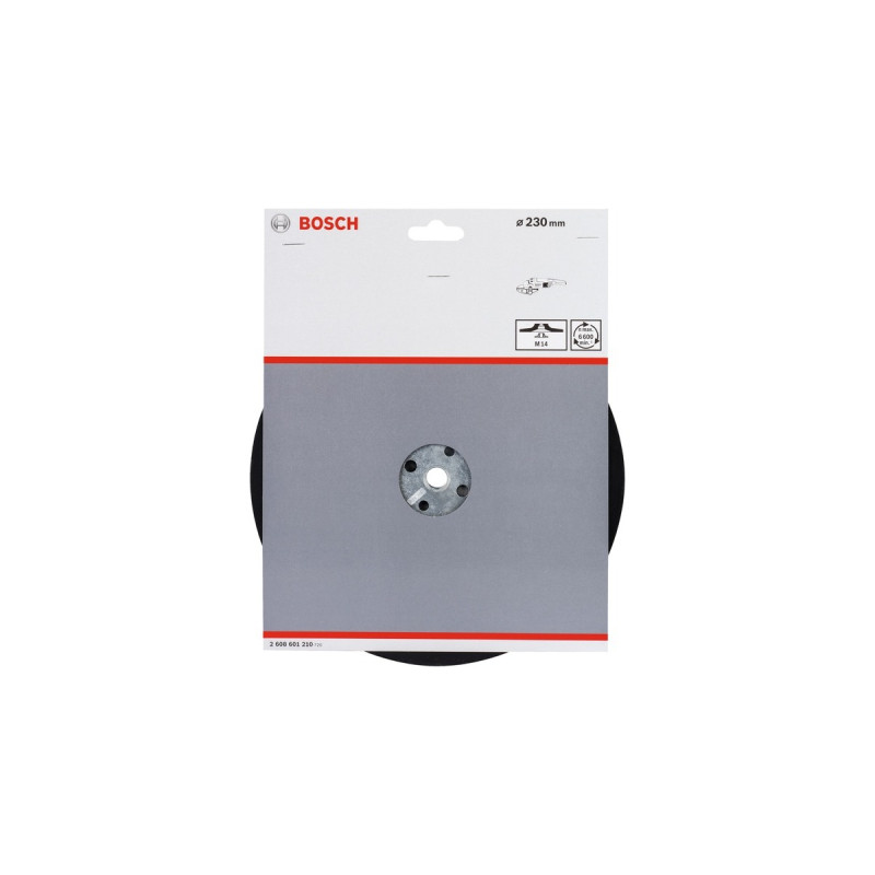 Bosch Stützteller für Fiberschleifscheiben 230mm, M14, Schleifteller