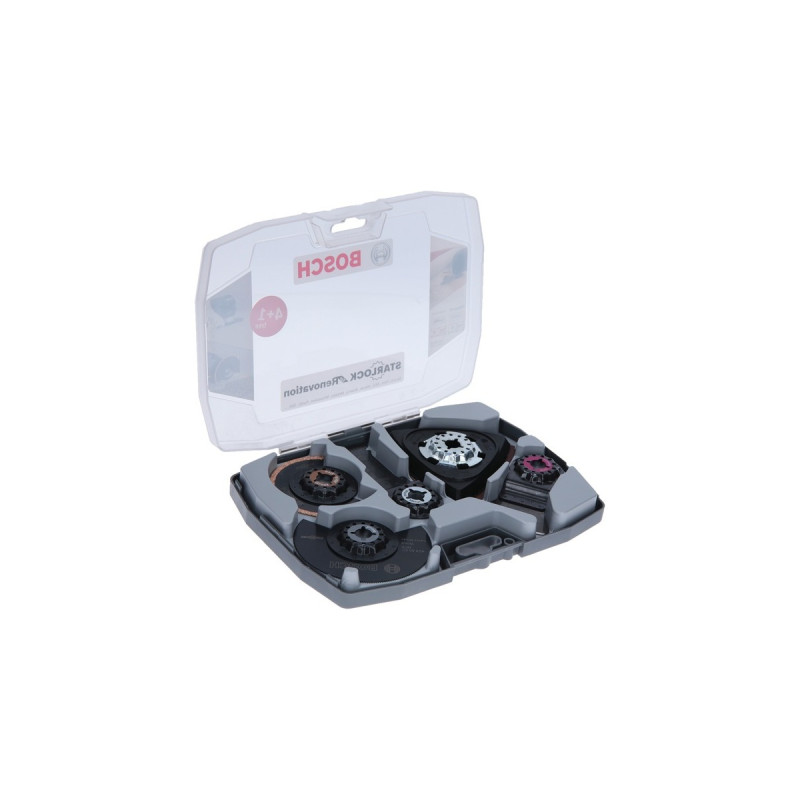 Bosch Starlock Best for Renovation 4+1, Sägeblatt-Satz(5-teilig, für Multifunktionswerkzeuge)