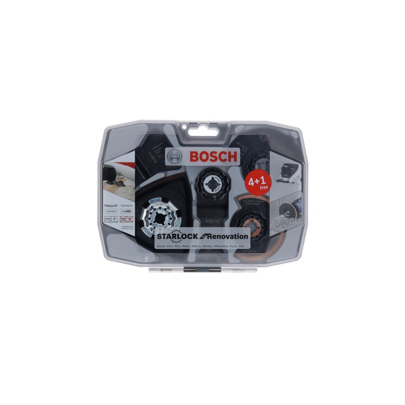 Bosch Starlock Best for Renovation 4+1, Sägeblatt-Satz(5-teilig, für Multifunktionswerkzeuge)