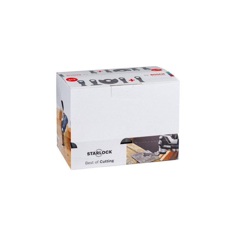 Bosch Starlock Best of Cutting Set, 5-teilig, Sägeblatt-Satz(schwarz, für Multifunktionswerkzeuge)