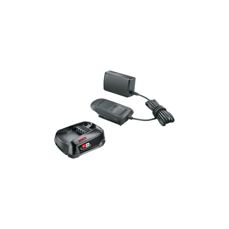 Bosch Starter-Set 18V (PBA 2.5Ah + AL 18V-20), Ladegerät(schwarz, Akku + Ladegerät, POWER FOR ALL ALLIANCE)
