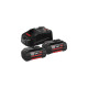 Bosch Starter-Set 36V (2x GBA 36V 6.0Ah + GAL 3680 CV Professional)(schwarz, 2x Akku + Ladegerät)