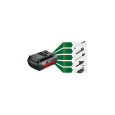 Bosch Starter-Set 36V (GBA 36V 6.0Ah + AL 36V-20), Ladegerät(schwarz, 36V POWER FOR ALL, Akku + Ladegerät)