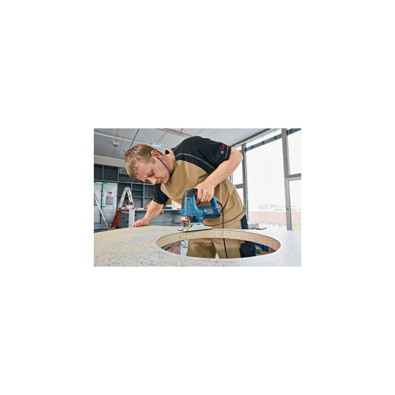 Bosch Stichsäge GST 160 BCE(blau, L-BOXX, 800 Watt)