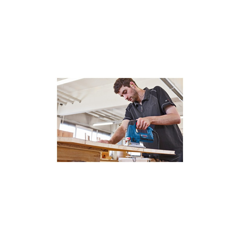 Bosch Stichsäge GST 160 BCE(blau, L-BOXX, 800 Watt)