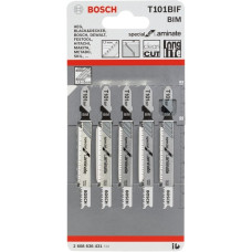 Bosch Stichsägeblatt T 101 BIF Special for Laminate, 83mm(5 Stück)