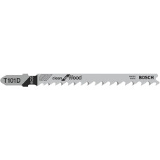 Bosch Stichsägeblatt T 101 D Clean for Wood, 100mm(5 Stück)