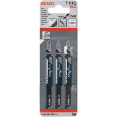 Bosch Stichsägeblatt T 111 C Basic for Wood, 100mm(3 Stück)