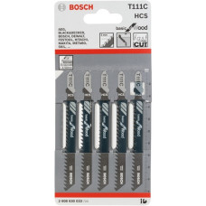 Bosch Stichsägeblatt T 111 C Basic for Wood, 100mm(5 Stück)