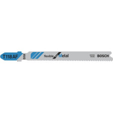 Bosch Stichsägeblatt T 118 AF Flexible for Metal, 92mm(100 Stück)
