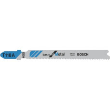 Bosch Stichsägeblatt T 118 A Basic for Metal, 92mm(25 Stück)