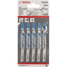 Bosch Stichsägeblatt T 123 X Progressor for Metal, 100mm(5 Stück)