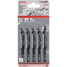 Bosch Stichsägeblatt T 144 DP Precision for Wood, 100mm(5 Stück)