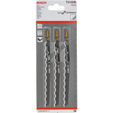 Bosch Stichsägeblatt T 313 AW Special for Soft Material, 152mm(3 Stück)