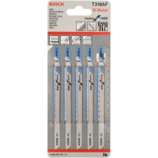 Bosch Stichsägeblatt T 318 AF Flexible for Metal, 132mm(5 Stück)