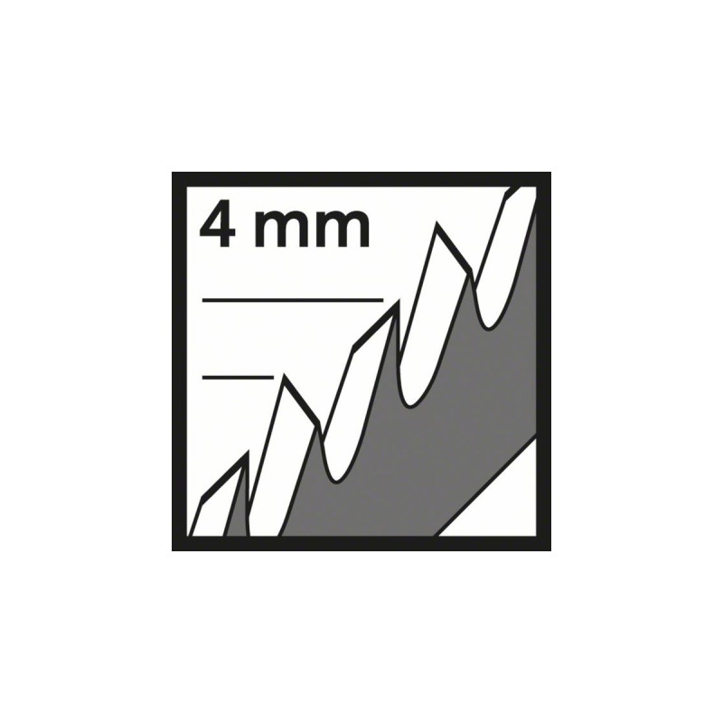 Bosch Stichsägeblatt T 344 D Speed for Wood, 152mm(3 Stück)