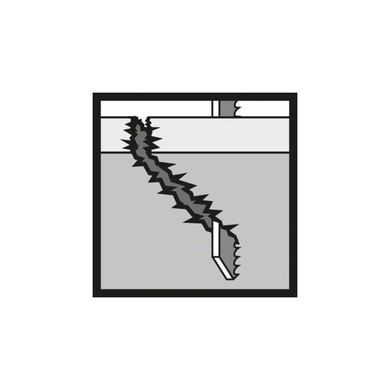 Bosch Stichsägeblatt T 344 D Speed for Wood, 152mm(3 Stück)