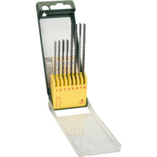 Bosch Stichsägeblattbox Holz/Metall/Kunststoff, 8-teilig, Sägeblatt-Satz(U-Schaft)